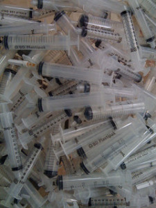 And THIS many syringes